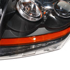 Right halogen headlight lens close-up for 2008-2014 Cadillac CTS