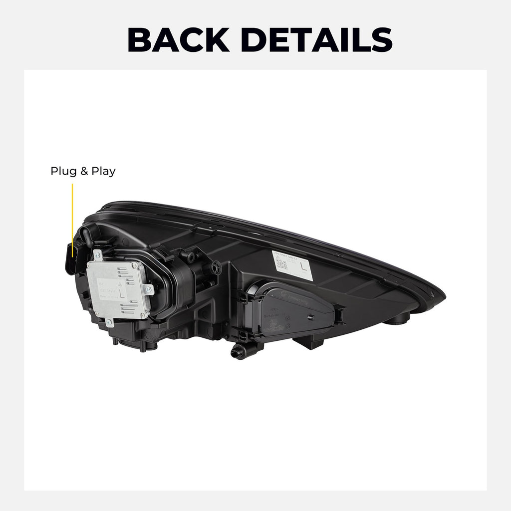 2023 Style Full LED headlight features and specifications for 2011-2014 Porsche Cayenne 958 (image 4)
