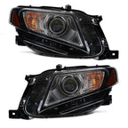 Pair HID headlight rear housing angle for 2010-2019 Lincoln MKT