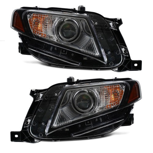 Pair HID headlight rear housing angle for 2010-2019 Lincoln MKT