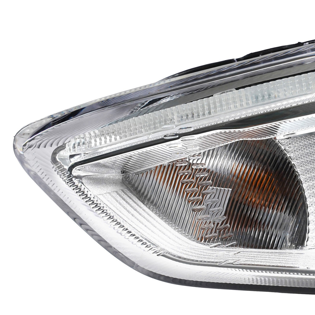 Pair halogen headlight rear housing angle for 2015-2018 Ford Focus