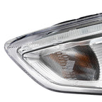 Pair halogen headlight rear housing angle for 2015-2018 Ford Focus