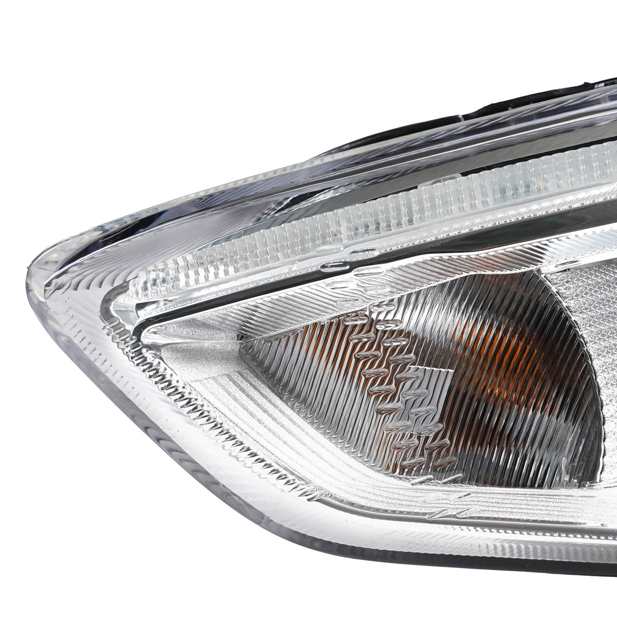 Pair halogen headlight rear housing angle for 2015-2018 Ford Focus