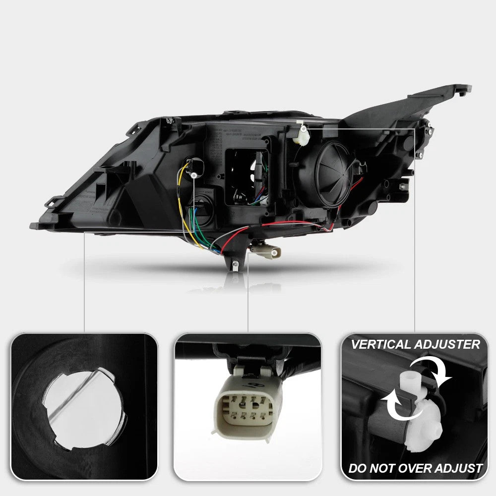 Right HID headlight side angle for 2014-2020 Chevy Impala