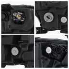 Passenger side Full LED headlight close-up for 2016-2021 Honda Civic
