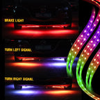 LED Under Body Fender Bumper Kit for Jeep Wrangler Flexible Wireless - GENSSI Lighting