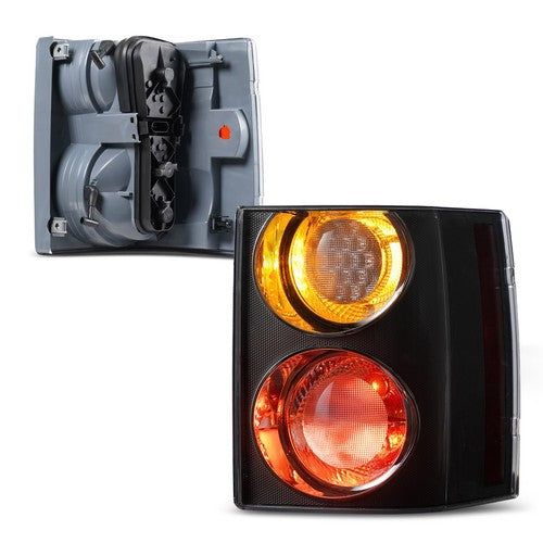 chrome clear-lens tail light view 8 for Land Rover Range Rover L322 (2002-2009)