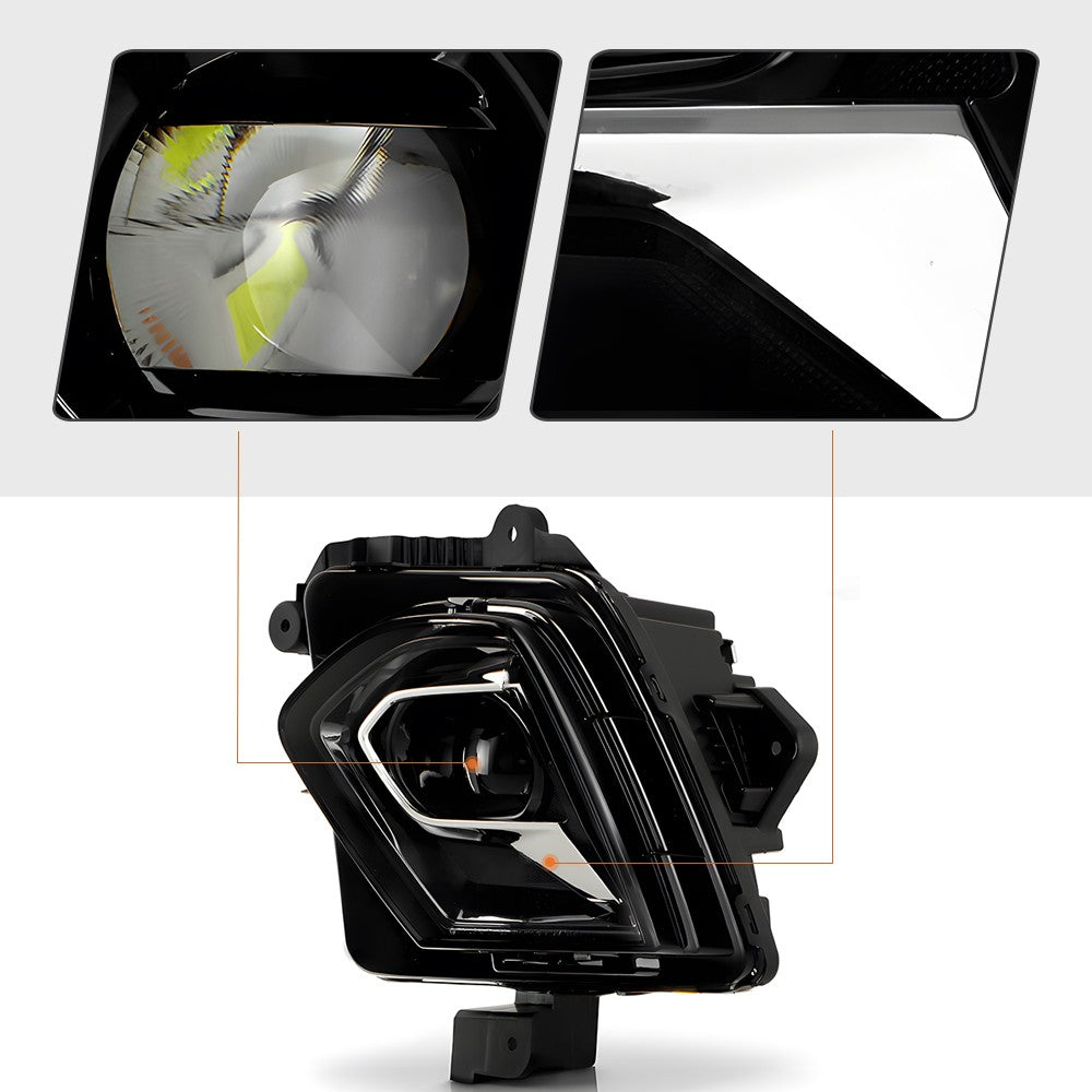 Right LED headlight side angle for 2023-2026 Chevrolet Blazer