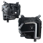 Pair LED headlight rear housing angle for 2022-2024 Chevrolet Traverse