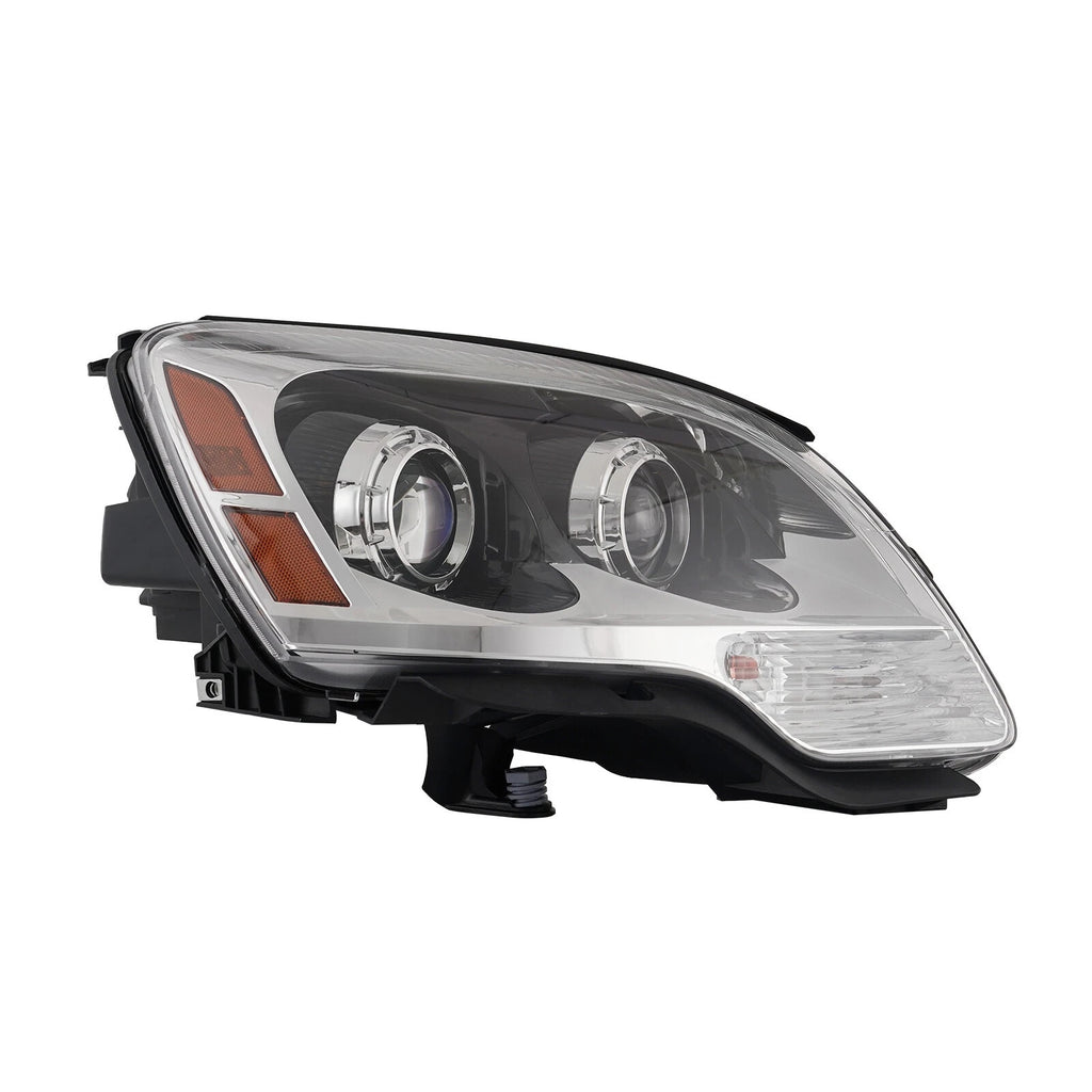Right HID headlight side angle for 2007-2012 GMC Acadia