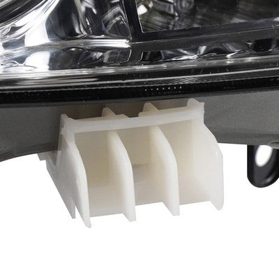 Black HID Projector headlight top view for 2007-2008 Infiniti G35 Sedan