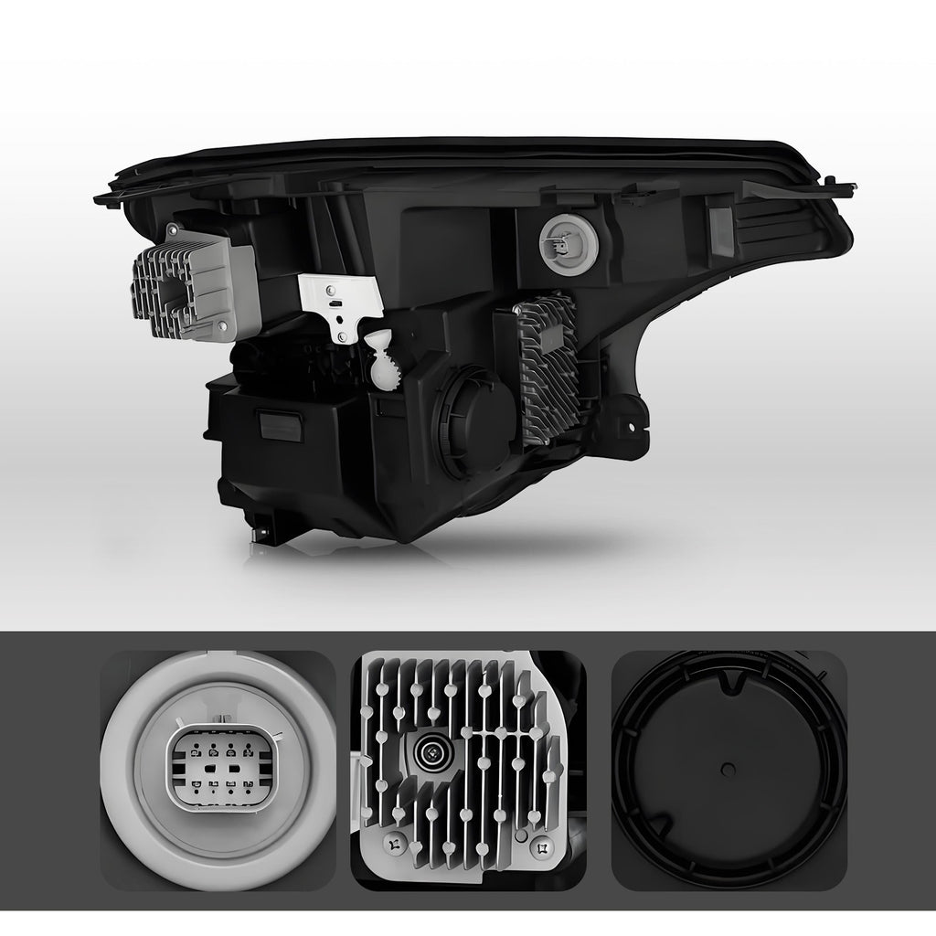 Left LED headlight side angle for 2024-2026 Chevrolet Trailblazer