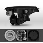 Left LED headlight side angle for 2024-2026 Chevrolet Trailblazer