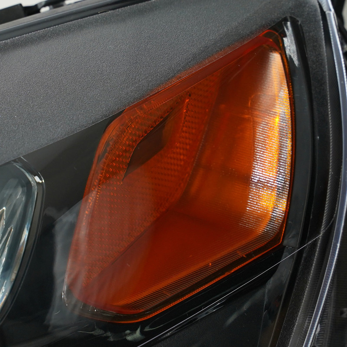 Right halogen headlight lens close-up for 2016-2017 Chevy Equinox