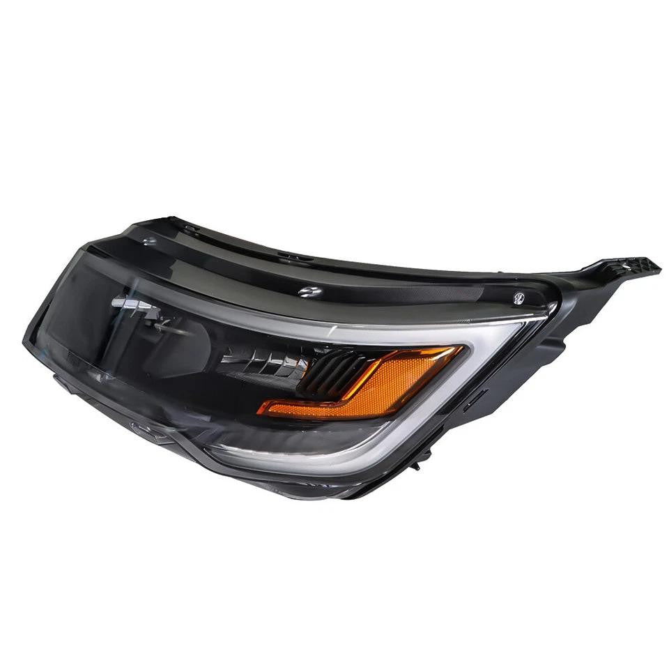 Led headlight connector close-up for 2016-2018 Ford Explorer Sport