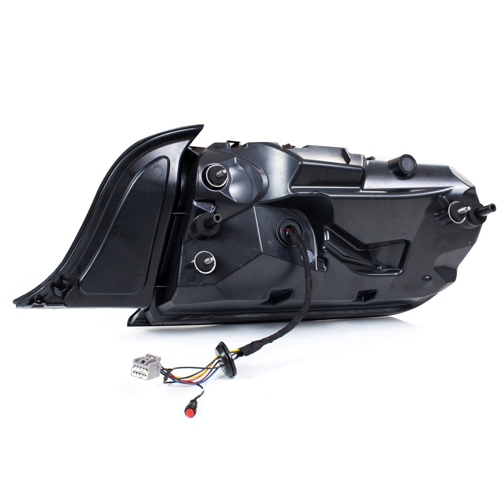 Back housing and wiring of the 2015-2023 Ford Mustang LED tail light