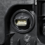 Right LED headlight lens close-up for 2022-2026 Chevrolet Silverado 1500