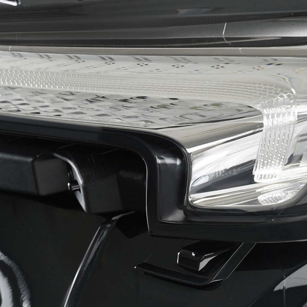 Right LED headlight lens close-up for 2024-2025 Buick Encore GX