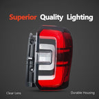 chrome LED tail light view 8 for Ford Expedition Limited King Ranch Platinum (2022-2024)