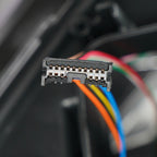 Led headlight connector close-up for 2016-2018 Ford Explorer
