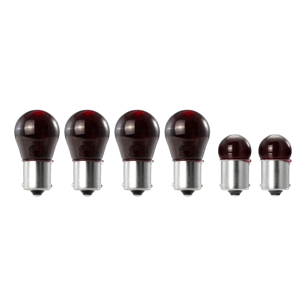 Included 1156 and 1155 red bulbs