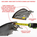Corner light clip note