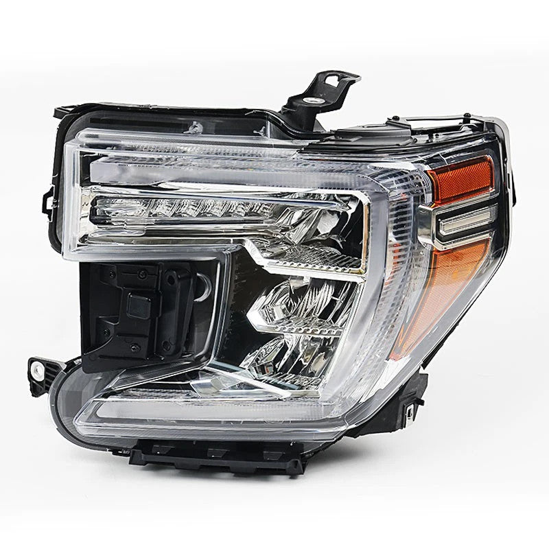 Right LED headlight side angle for 2019-2021 GMC Sierra 1500