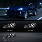 Full LED headlight features and specifications for 2007-2010 Porsche Cayenne 957 (image 4)