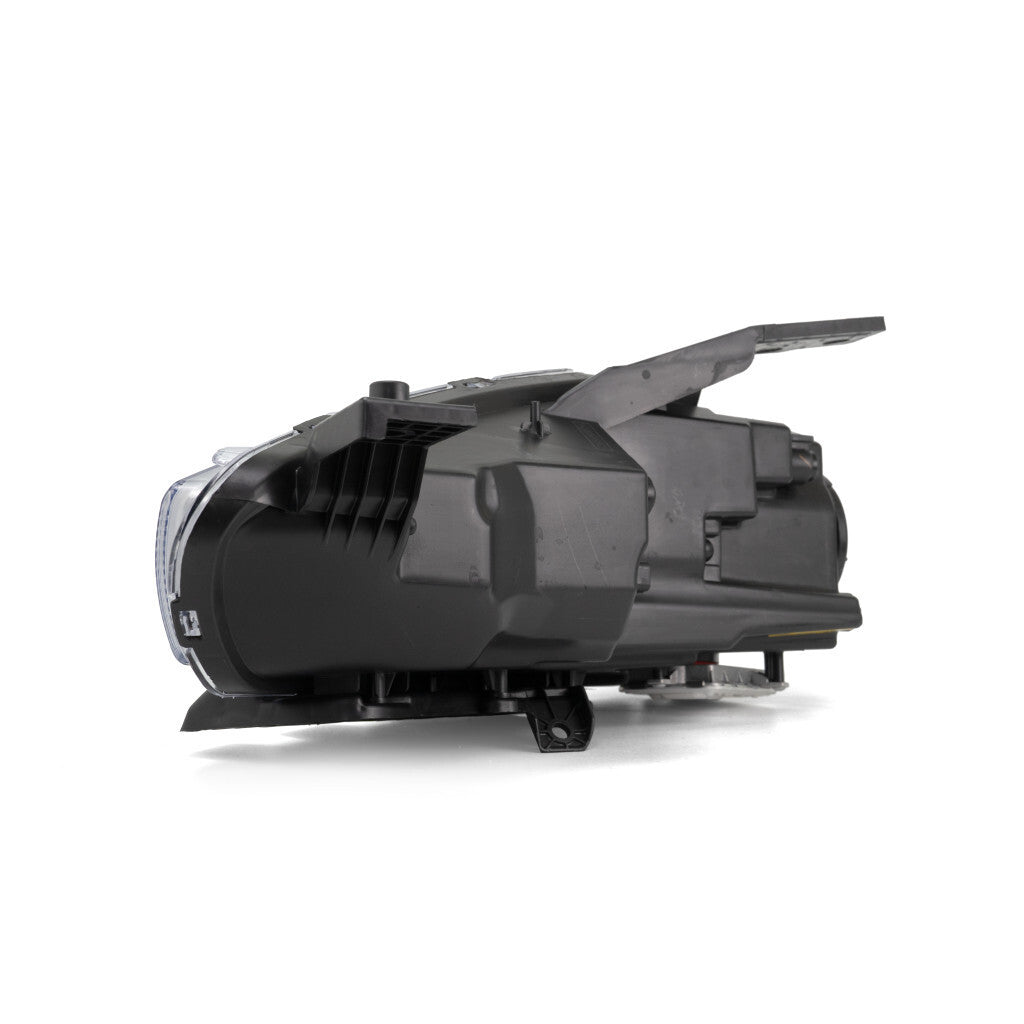 Left HID headlight lens close-up for 2013-2016 Dodge Dart