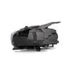 Left HID headlight lens close-up for 2013-2016 Dodge Dart