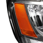 Right halogen headlight lens close-up for 2011-2018 Volkswagen Jetta