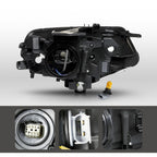 Hid headlight adjuster close-up for 2016-2024 Chevy Camaro