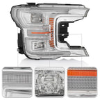 Right LED headlight side angle for 2018-2020 Ford F-150