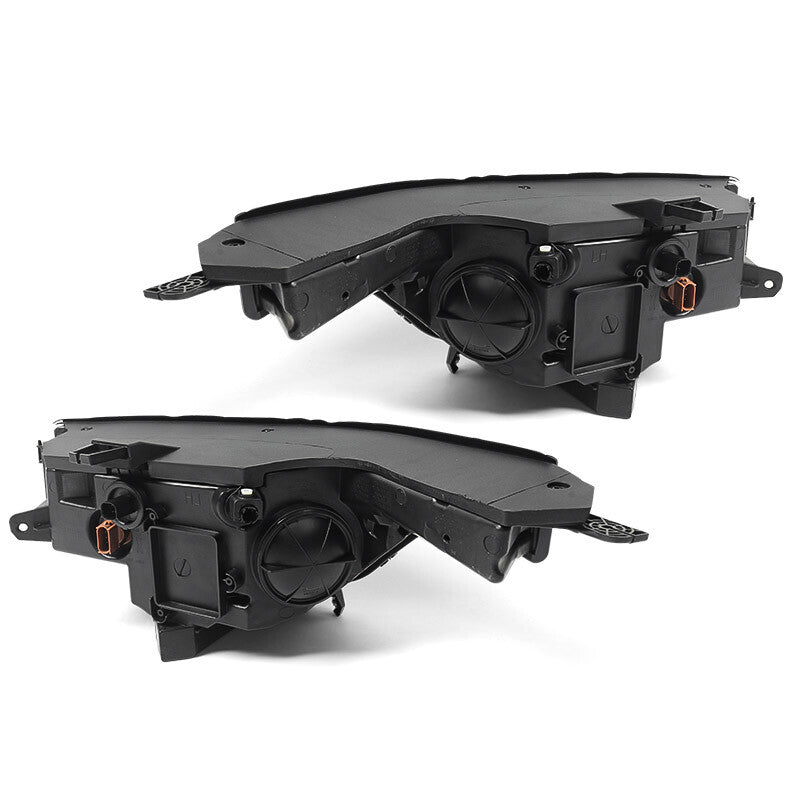 Halogen headlight adjuster close-up for 2017-2019 GMC Acadia