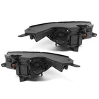 Halogen headlight adjuster close-up for 2017-2019 GMC Acadia