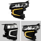 Led headlight connector close-up for 2021-2024 Chevrolet Tahoe / Suburban