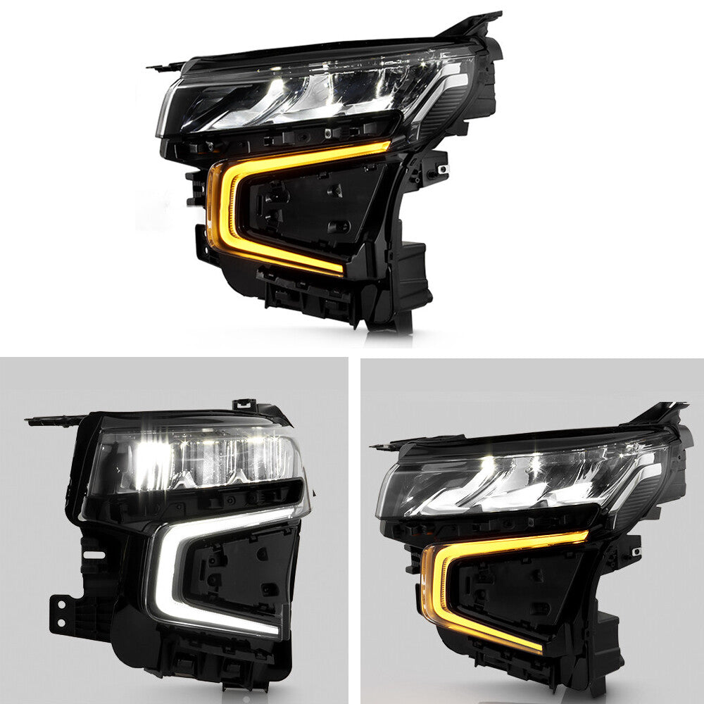 Led headlight connector close-up for 2021-2024 Chevrolet Tahoe / Suburban
