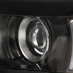 Halogen headlight adjuster close-up for 2015-2019 Chevy Silverado HD
