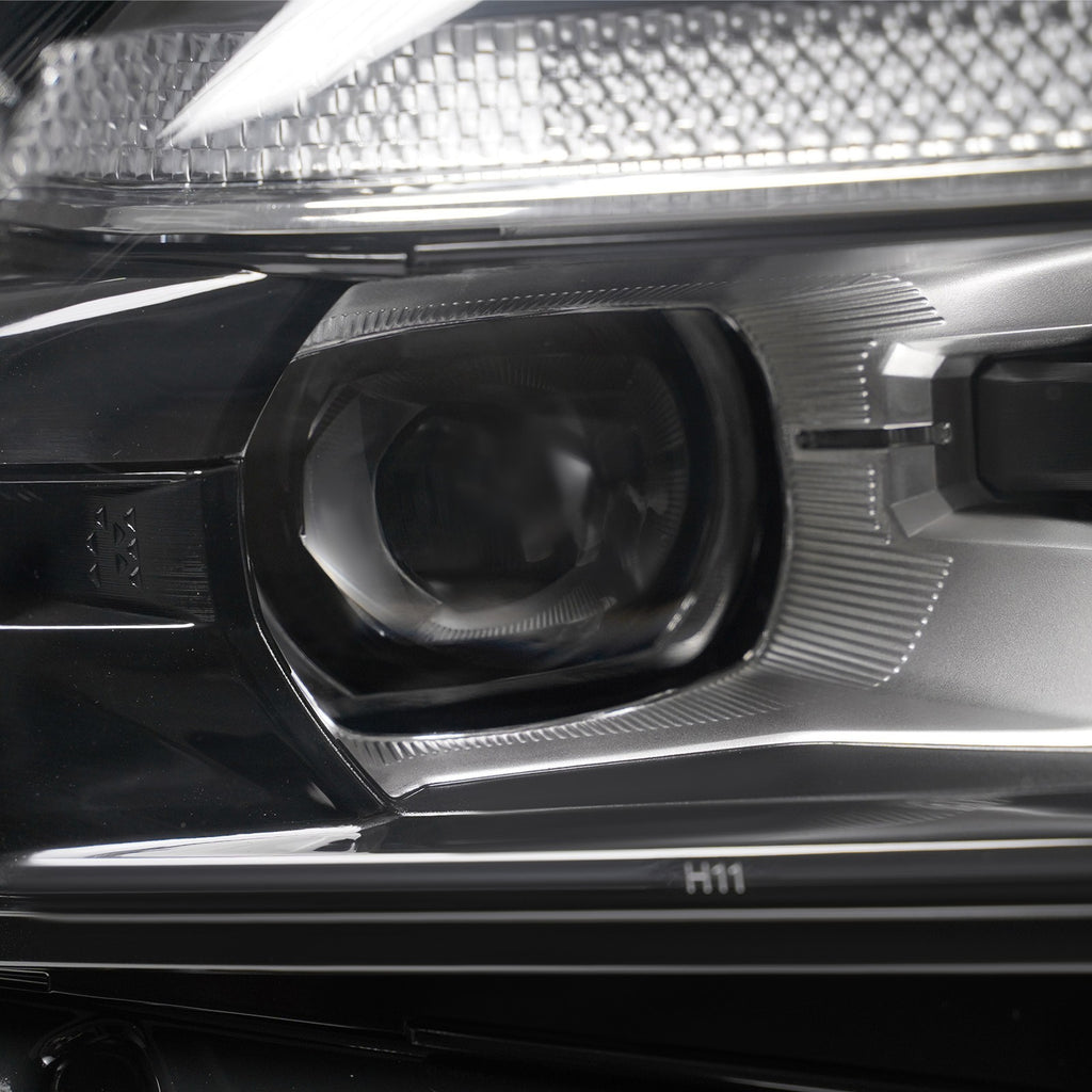 Right LED headlight lens close-up for 2023-2026 Chevrolet Colorado