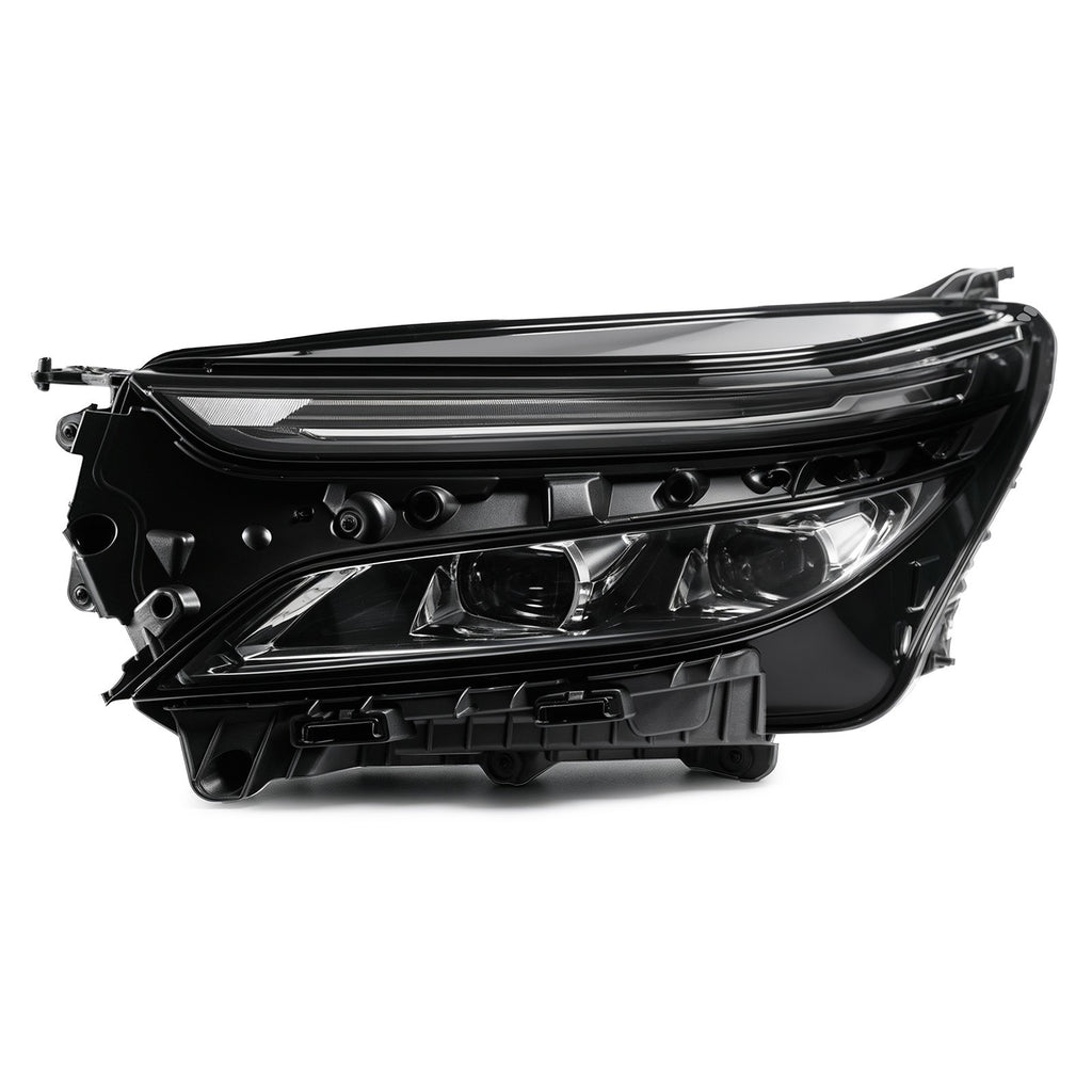 Right LED headlight lens close-up for 2022-2024 Chevrolet Equinox Premier
