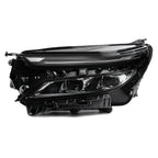 Right LED headlight lens close-up for 2022-2024 Chevrolet Equinox Premier