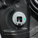 Halogen headlight connector close-up for 2020-2022 Ford Super Duty