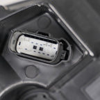 Right halogen headlight lens close-up for 2019-2023 Ford Transit Connect