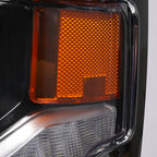 Hid headlight adjuster close-up for 2016-2018 Chevy Silverado 1500