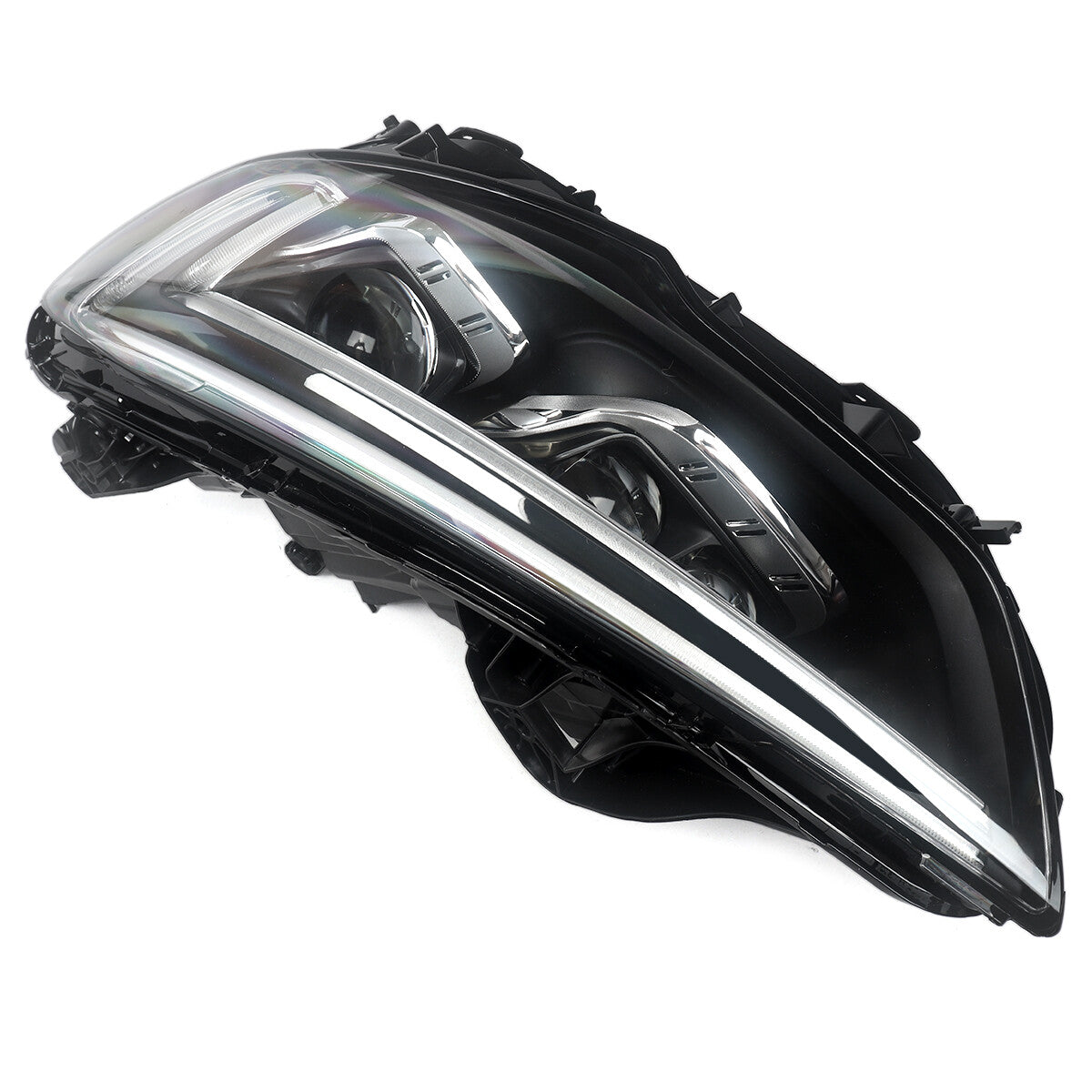 Right LED headlight lens close-up for 2018-2020 Buick Regal