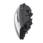 Right halogen headlight lens close-up for 2017-2018 VW Jetta