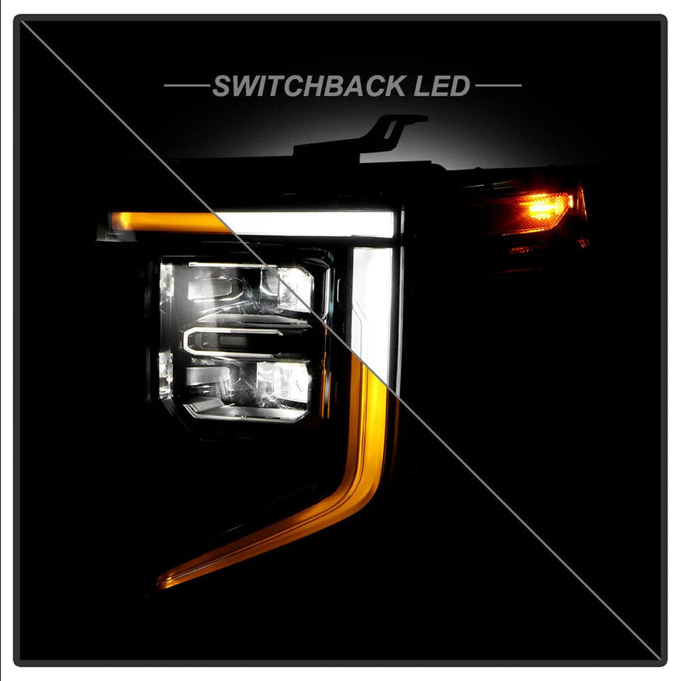 Led headlight connector close-up for 2022-2026 GMC Sierra 1500
