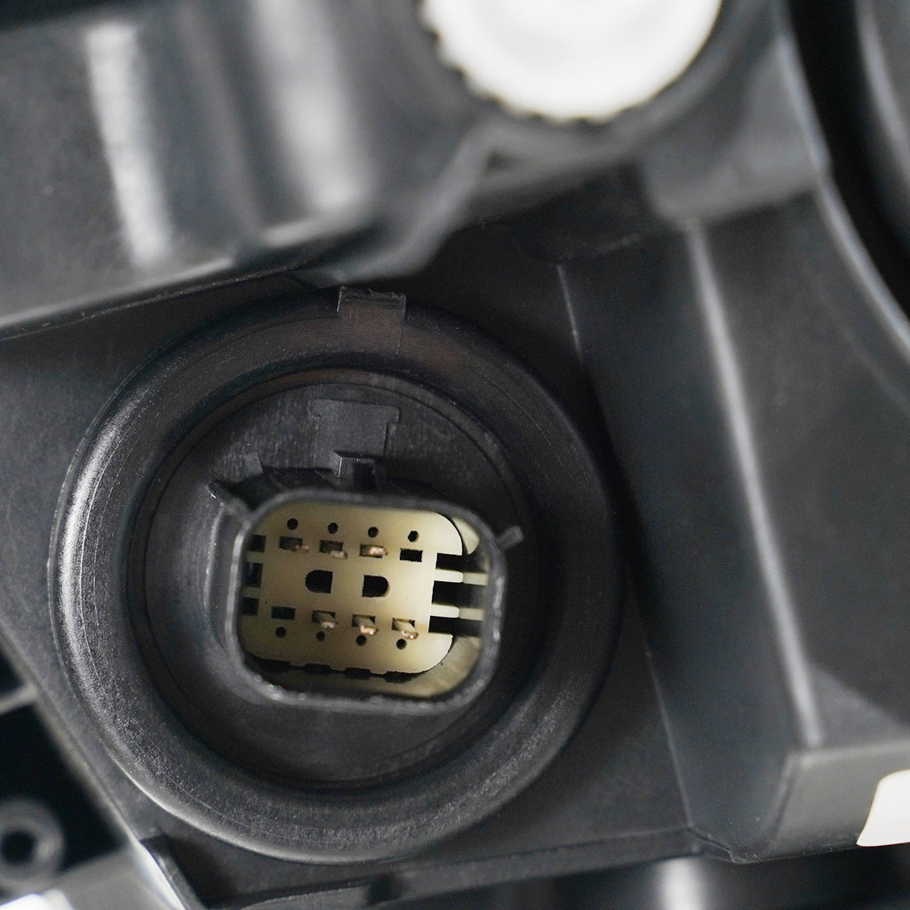 Hid headlight connector close-up for 2016-2018 Camaro / 2017-2024 Camaro ZL1