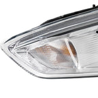 Right halogen headlight lens close-up for 2015-2018 Ford Focus