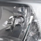 Halogen headlight connector close-up for 2017-2021 Jeep Compass